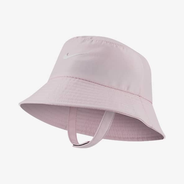 Nike pink bucket hat discount